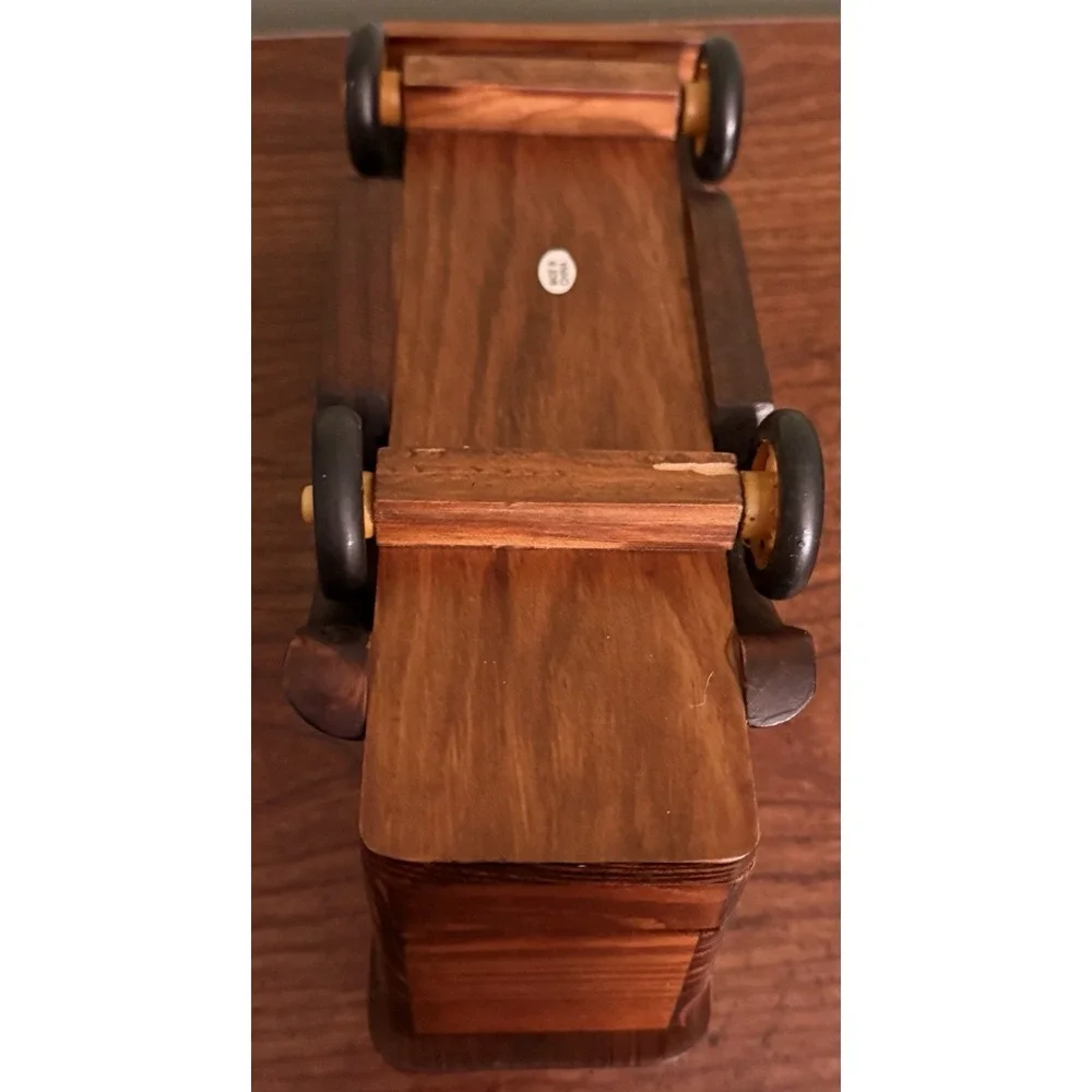 Antique Wooden Car With Storage Area‎